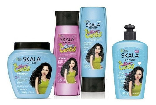 Kit Skala Mais Cachos - 4 Produtos (ver Descrição)