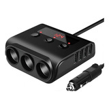 Adaptador Enchufe Coche 4 Puertos Usb Cargador Encendedor Ci