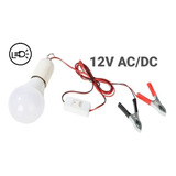 12 Volts Lámpara Led 12w Dc + Portatil - Ideal Camping