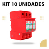 Kit 10 Un. Protetor Surto Dps Solar Clamper 40ka Oferta