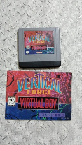 Vertical Force Para Nintendo Virtual Boy Con Manual