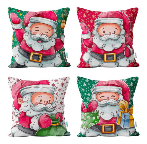 Almofadas Mini Decorativa Cesta Presente Natal Natalina 20un