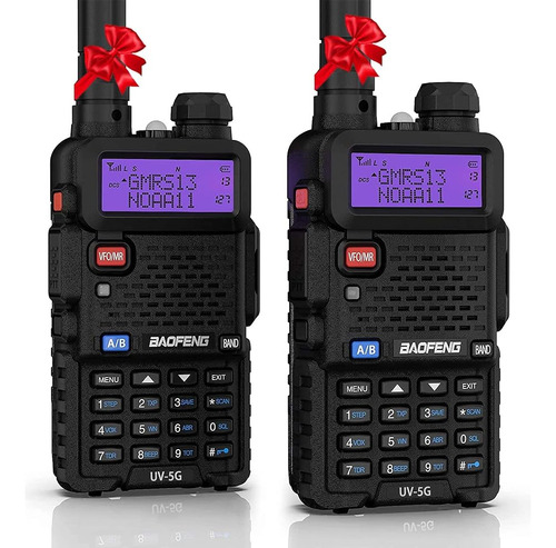 Baofeng Uv-5g (uv-5x) Radio Gmrs, Radio Recargable De Largo 