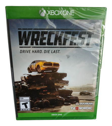 Wreckfest Nuevo Físico Sellado Para Tu Xbox One