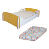 Cama Infantil Juvenil Montessori Incluye Colchon 140x80x12