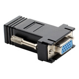 Adaptador Extensor Vga Hembra A Ethernet Cat5 Y Cat6