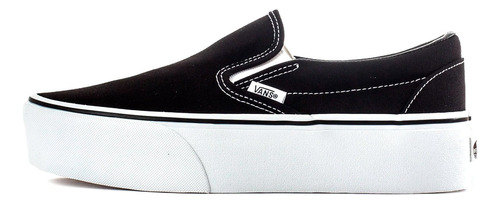 Tenis Vans Classic Slip On Stackform - 7q5rbmx - Negro - Muj