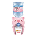 Mini Garrafon  Con Dispensador De Agua Niños Niña Cerdito 