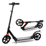 Scooter Urbana Mecánica Con Freno De Disco Adultos Niños Color Negro Urban Scooter