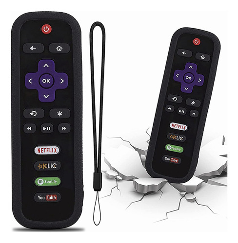 Funda Para Control Roku Tv Aparatos Express Premiere Stick