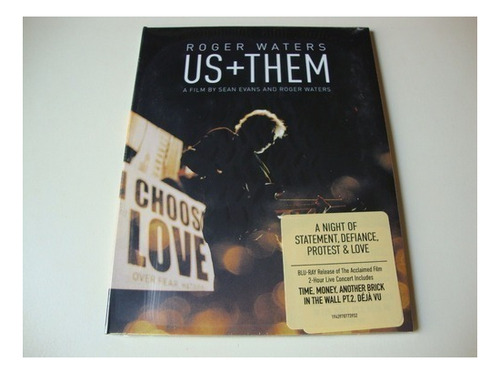 Blu-ray - Roger Waters - Us + Them - Importado, Lacrado