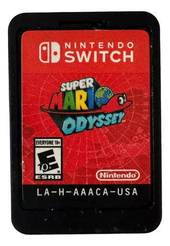 Mario Odissey Nintendo Switch Cartucho Usado