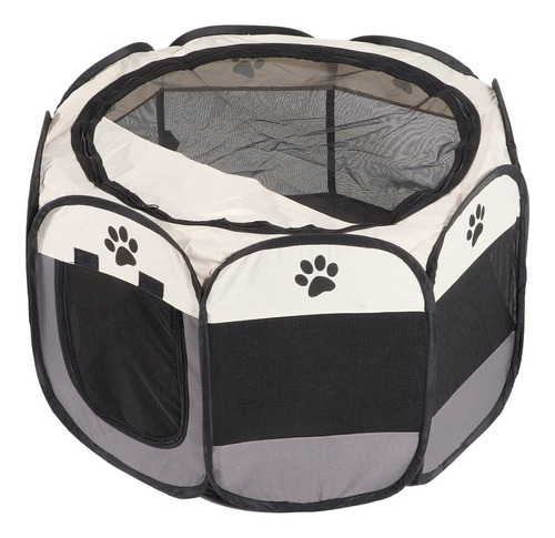 Cercado Pet Dobrável Portátil Casinha Cachorro Gatos 91cm