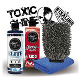 Toxic Shine | Kit Combo Lavado | Básico #15 | Shampoo + Cera