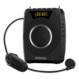 Amplificador De Voz Bluetooth De 20 W, Microfono Inalambrico