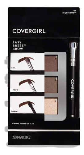 Covergirl Paleta Polvo P/ceja Easy Breezy Brow Rich Brown