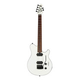 Guitarra Eléctrica Sterling Axis Ax3s Single-cutaway De Tilo White Con Diapasón De Jatoba