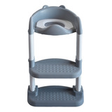 Baby Pops Escalera Potty Asiento Adaptador Con Escalera Sin Género Gris