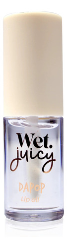 Brillo De Labios Wet Juicy Dapop Transparente Glow Aceite Acabado Brillante