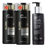 Truss Kit Blond Sh 300ml + Cond 300ml + Night Spa 250ml