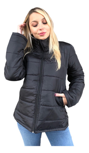 Campera Mujer Inflable Puffer Abrigada Talles Grandes