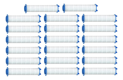Filtro De Regadera De Repuesto Para Agua Dura, 20 Unidades,