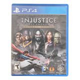 Injustice: Gods Among Us Ultimate Edition - Físico - Ps4