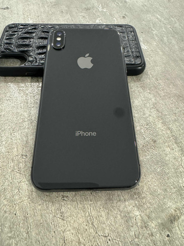 Celular iPhone X, Color Negro, 256 Gb Funda