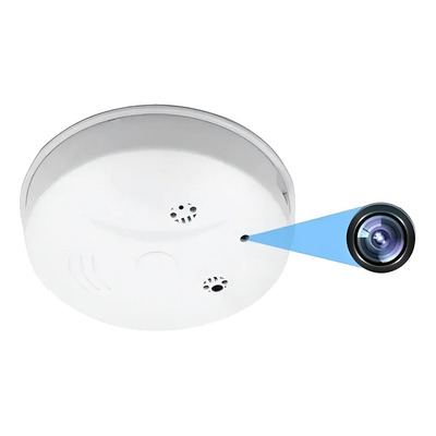Camara Oculta En Detector De Humo Ip 1080hd Color Blanco | Meses sin interés