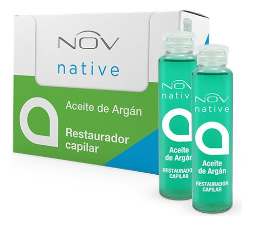 Ampolla Restauradora Native Argan Nov X15u