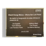 Placa Aluminio Grabada 25x30cm Urnas, Nicho, Puerta, Nombre 