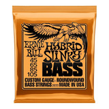 Cuerdas Bajo Electrico  Ernie Ball Hybrid Slinky 45-105 2833