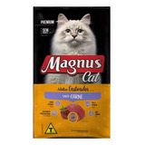 Ração Gatos Castrados Magnus Cat Premium Carne 2,5kg