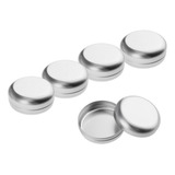5 Paquete De 100 Ml De Aluminio Vacío Caja De Metal De Lata