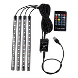 Tira De Luces Con Kit Led 36 Y Control Remoto Inalámbrico