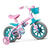 Bicicleta Aro 12 Charm Criança Bike Rosa Cestinha Infantil