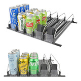 Avabest Organizador De Bebidas Autoempujable Para Refrigerad