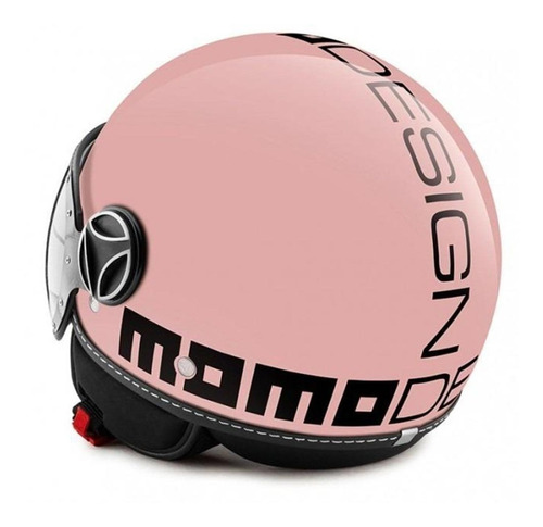 Casco Momo Classic Abierto Retro Visor Italy Moto Delta