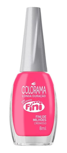 Esmalte Colorama Fini De Milhões Cremoso 8ml