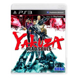 Yakuza Dead Souls Jogo Ps3 - Original Físico Completo