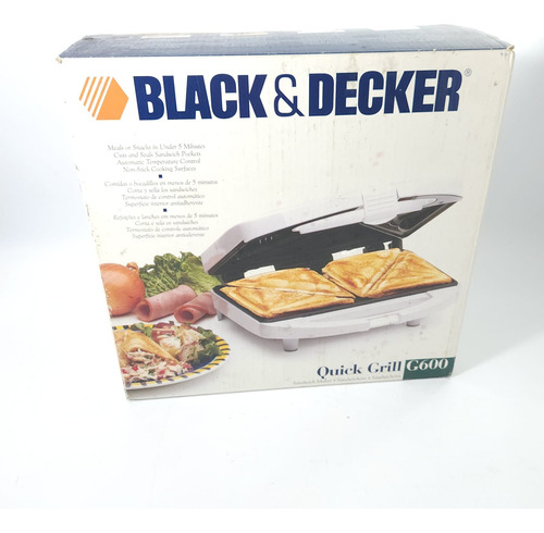 Waflera Tostadora Black+decker Quick Grill