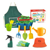 Kit Set De Herramientas De Jardín Niños Pro 12 Pcs 