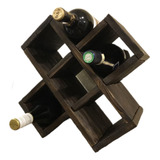  Soporte Para Botellas Porta Vinos De Madera Cava Rústico 