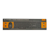 Kit Teclado Y Mouse Antiderrames De Uso Rudo Alambrico Usb 