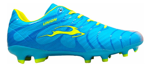 Tenis Futbol Tacos Tachones Union Turquesa Pastel Neón 3094