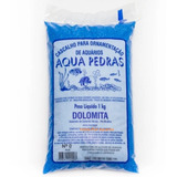 Cascalho (dolomita) Azul Nº 0 1kg Para Aquário Ornamental