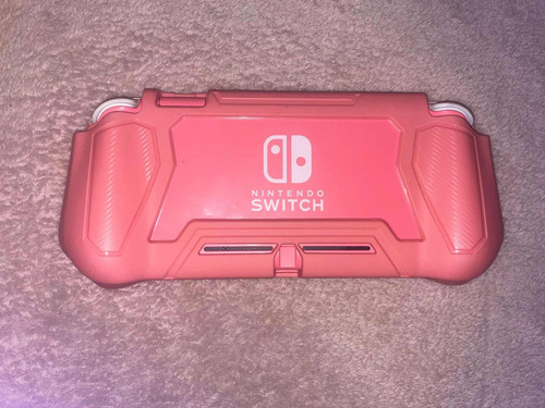 Nintendo Switch Lite Coral +carcasa+ Tarjeta Sd