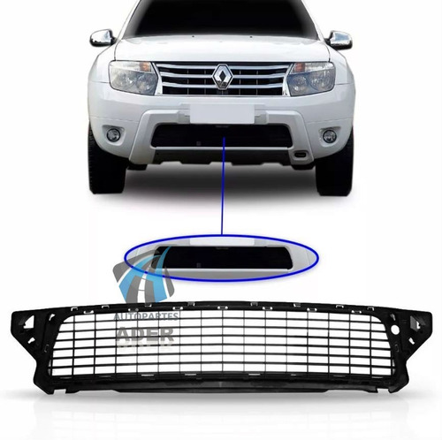 Grilla Renault Duster 2012/... Central Paragolpe Inferior