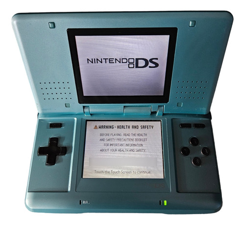 Console Nintendo Ds Fat Bleu Ciel Turquesa Blue Azul Portátil Nintendo Nds Usado