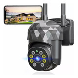 Cámara De Seguridad Wifi Inalámbrica,2mp Hd Videovigilancia